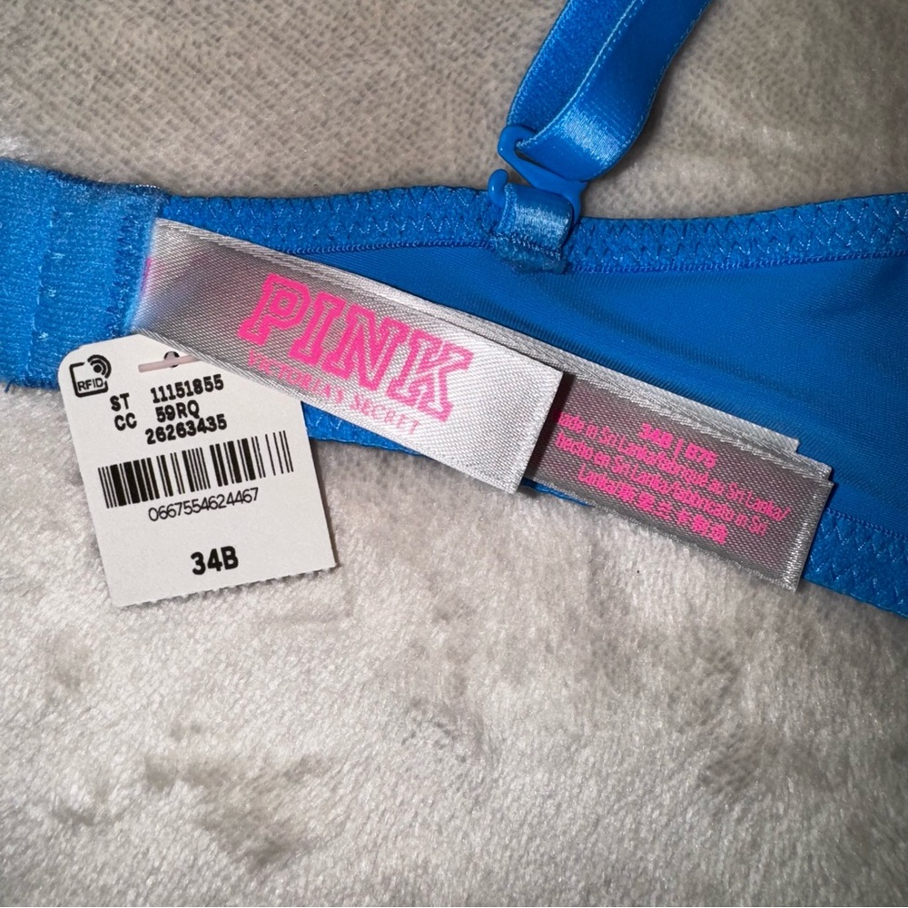 SOLD NWT PINK Wear Everywhere T-Shirt Lightly Bra - Picture 12 of 12